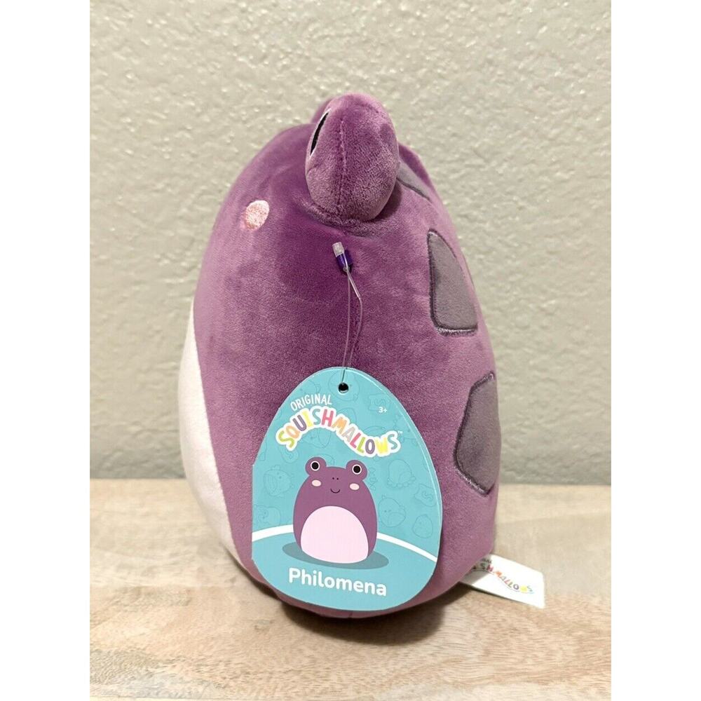 Brand New Squishmallow 7.5" Philomena the Purple Frog Plush Stuffed Animal - Picture 4 of 6